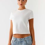 Lamont Baby Tee - White