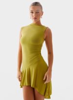 Lanai Mesh Mini Dress - Lime - 图片 6