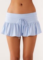 Landon Mini Skort - Blue - 图片 4