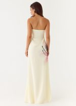 Lariettea Strapless Maxi Dress - Velvet Bloom - 图片 2