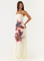 Lariettea Strapless Maxi Dress - Velvet Bloom - 图片 5