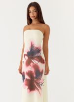 Lariettea Strapless Maxi Dress - Velvet Bloom - 图片 6