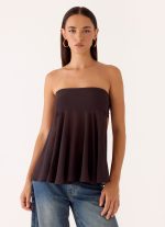 Last I Heard Top - Chocolate - 图片 5