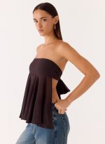 Last I Heard Top - Chocolate - 图片 4