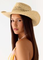 Late Checkout Cowboy Hat - Natural - 图片 2