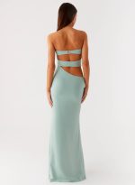 Laurella Maxi Dress - Sage - 图片 4
