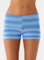Lay Back Knit Shorts - Cerulean - 图片 5