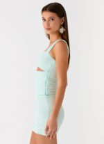 Lea Lace Top - Blue - 图片 2