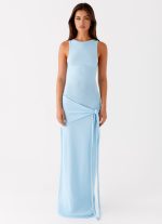 Leona Maxi Dress - Turquoise