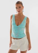 Leone Top - Aqua - 图片 5
