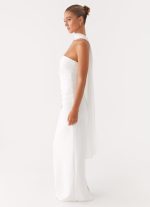 Libra Maxi Dress - White - 图片 3