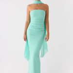 Libra Maxi Dress - Aqua