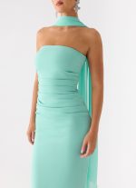 Libra Maxi Dress - Aqua - 图片 6