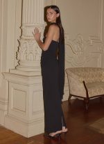 Libra Maxi Dress - Black - 图片 2