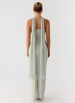 Libra Maxi Dress - Pastel Sage - 图片 3