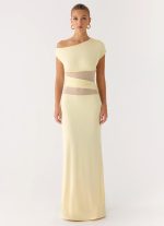 Like Honey Maxi Dress - Butter Yellow - 图片 2