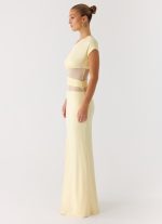 Like Honey Maxi Dress - Butter Yellow - 图片 3