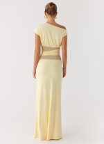 Like Honey Maxi Dress - Butter Yellow - 图片 4