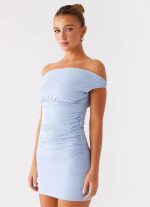 Lilosa Mini Dress - Blue - 图片 5