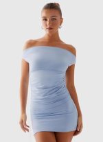 Lilosa Mini Dress - Blue - 图片 6