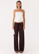 Livia Strapless Top - White - 图片 4