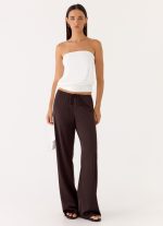 Livia Strapless Top - White - 图片 6