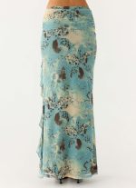 Lloyd Maxi Skirt - Aqua Blur - 图片 4