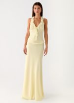 Log In Halter Top - Yellow - 图片 4