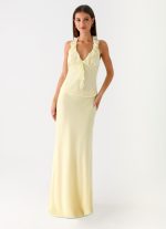 Log In Halter Top - Yellow - 图片 6