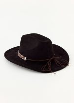 Lone Star Cowboy Hat - Black - 图片 2