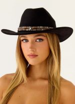 Lone Star Cowboy Hat - Black - 图片 3