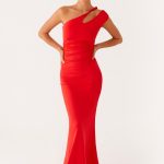 Lopez Maxi Dress - Tangerine