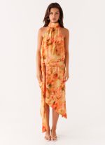 Lou Midi Dress - Sunset Floral - 图片 3