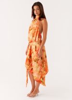 Lou Midi Dress - Sunset Floral - 图片 4