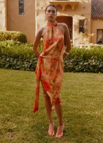 Lou Midi Dress - Sunset Floral - 图片 2