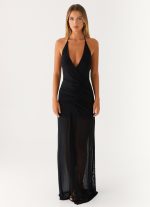Louvre Maxi Dress - Black - 图片 2