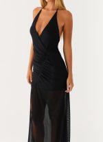 Louvre Maxi Dress - Black - 图片 5