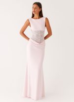 Love Tease Maxi Dress - Baby Pink - 图片 5