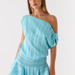 Lowey Mini Dress - Pale Blue