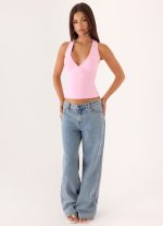 Lua Halter Top - Pink - 图片 6