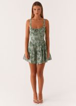 Lucie Linen Mini Dress - Cloud Nine Floral - 图片 2