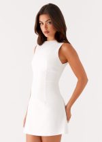 Lulita Mini Dress - White - 图片 3