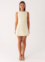Lulita Mini Dress - Buttercream Yellow - 图片 2