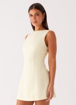 Lulita Mini Dress - Buttercream Yellow - 图片 6
