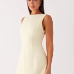 Lulita Mini Dress - Buttercream Yellow
