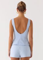 Lulita Top - Blue - 图片 4