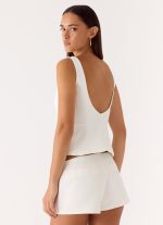 Lulita Top - White - 图片 4