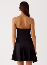 Luna Night Mini Dress - Black - 图片 4