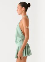 Mable Mini Dress - Green - 图片 2