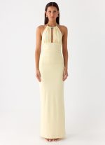 Madi Maxi Dress - Yellow